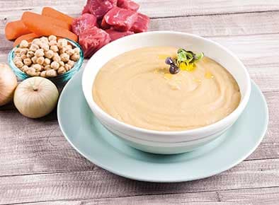 Triturados con proteínas