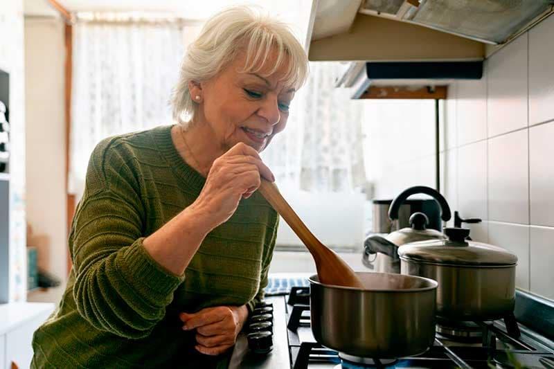 preparar comida en casa